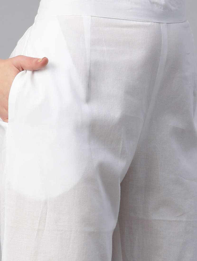 purple printed kurta pant set - 21031674 -  Standard Image - 6