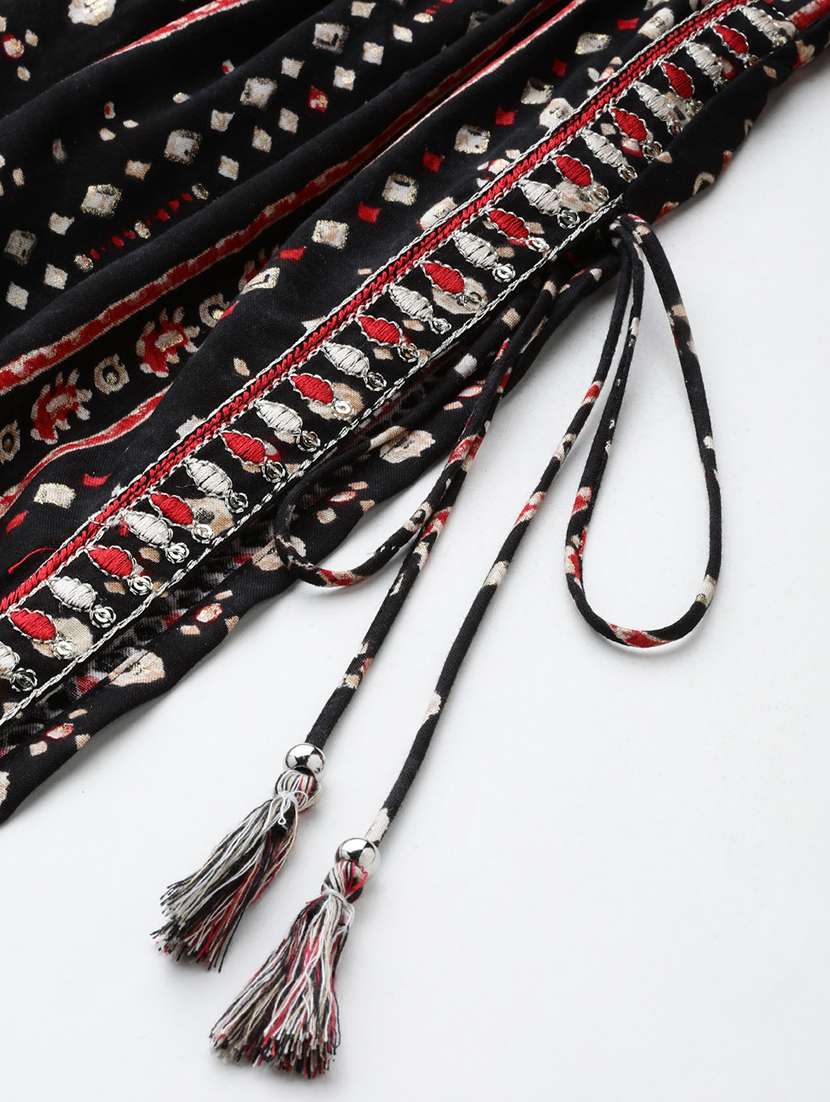 women three quarter sleeve kurta pant with dupatta set - 21031706 -  Standard Image - 6