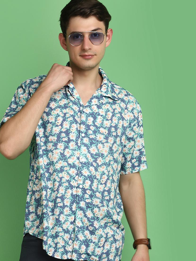 floral printed casual shirt - 21031844 -  Standard Image - 1