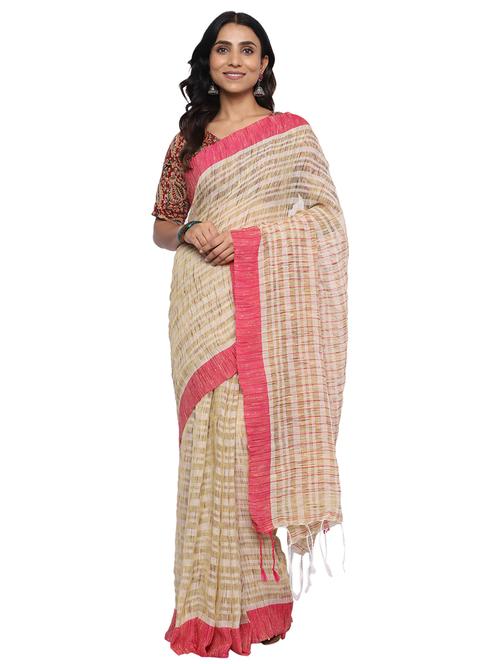 women multi colored fusion saree with blouse - 21032537 - Standard Image - 0