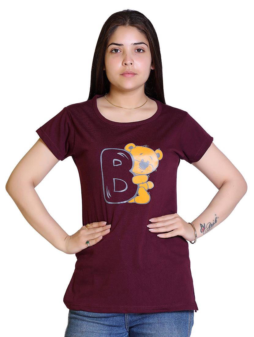 women pack of 2 cotton t-shirt - 21033707 -  Standard Image - 1