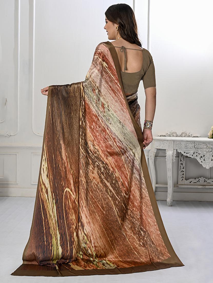 women multi color printed saree with blouse - 21034022 -  Standard Image - 1