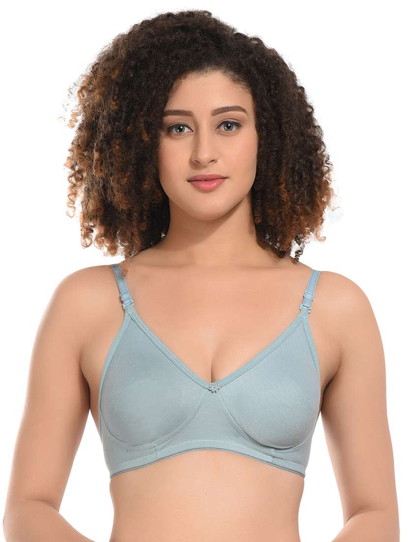 sea green hosiery tshirt bra