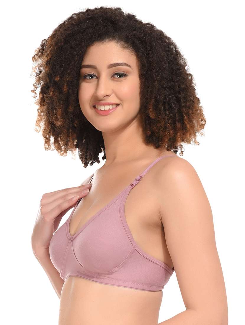 solid hosiery t-shirt bra - 21034463 -  Standard Image - 1