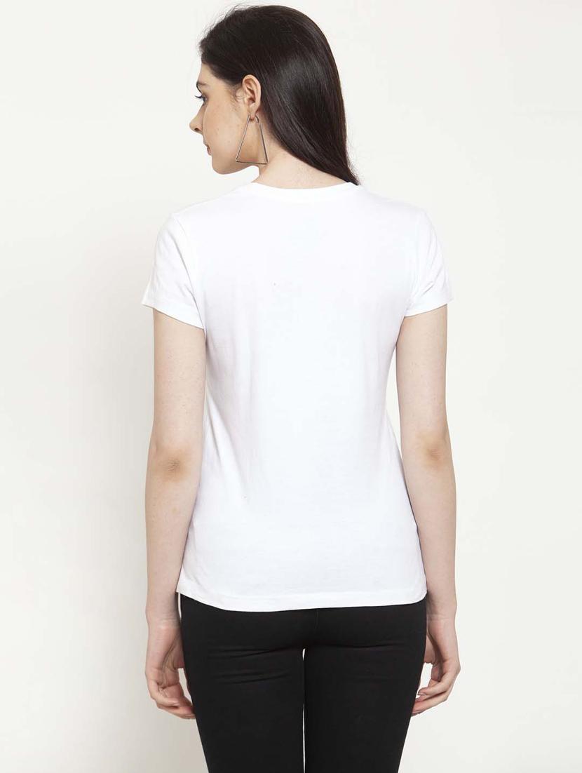 women round neck plain t-shirt - 21034563 -  Standard Image - 1