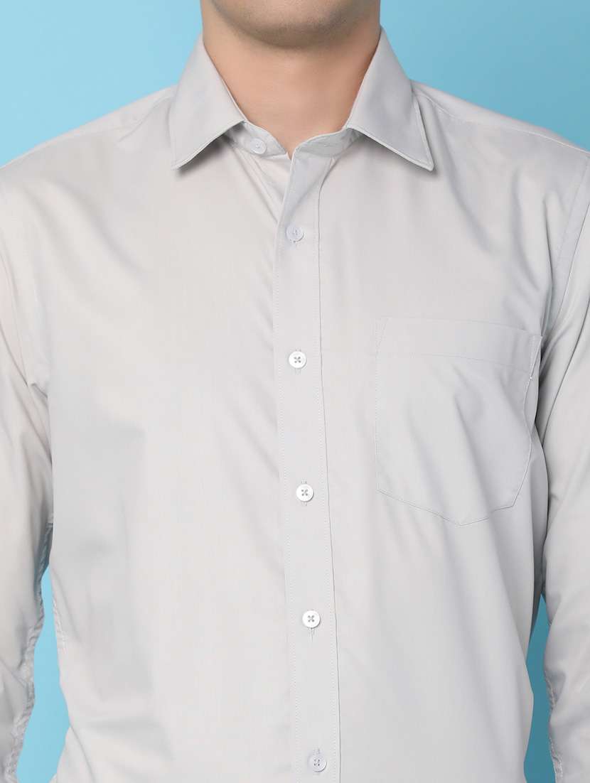 men solid formal shirt - 21034646 -  Standard Image - 4