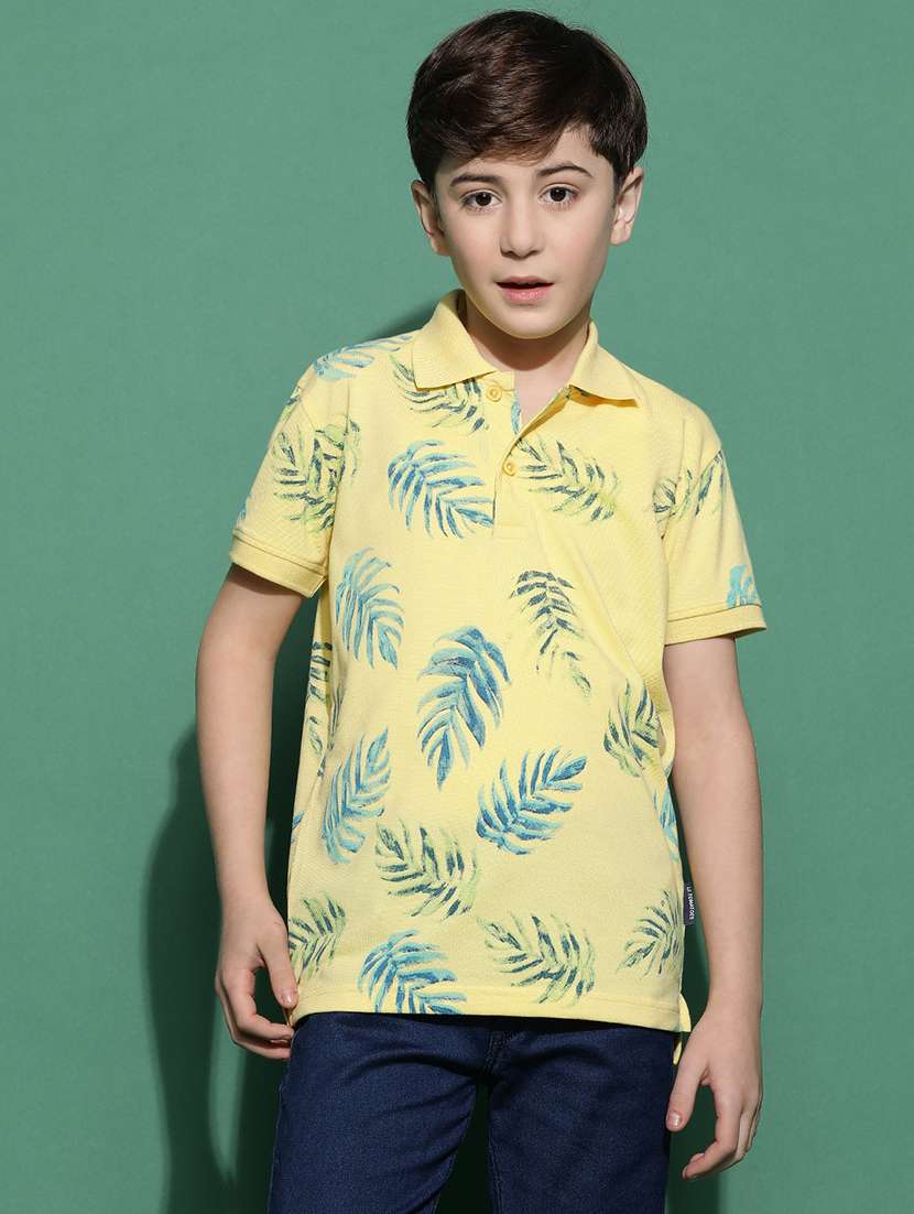 boys short sleeve polo t-shirt