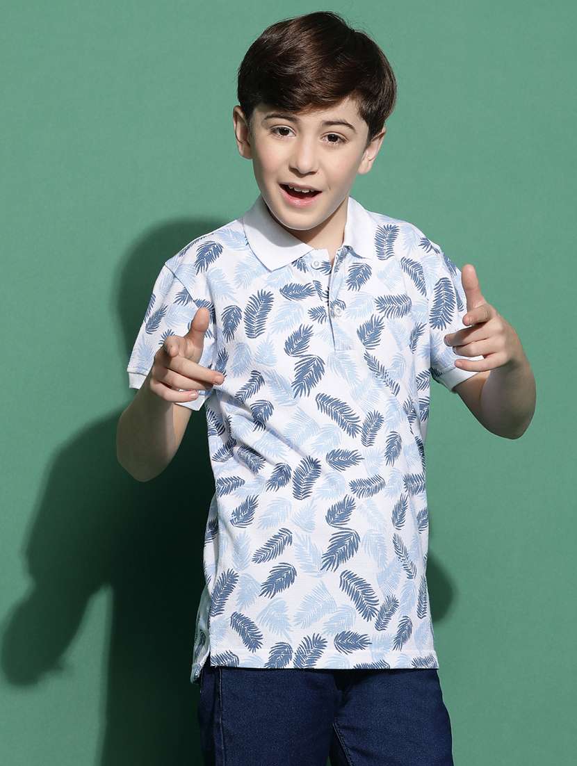 boys short sleeve polo t-shirt