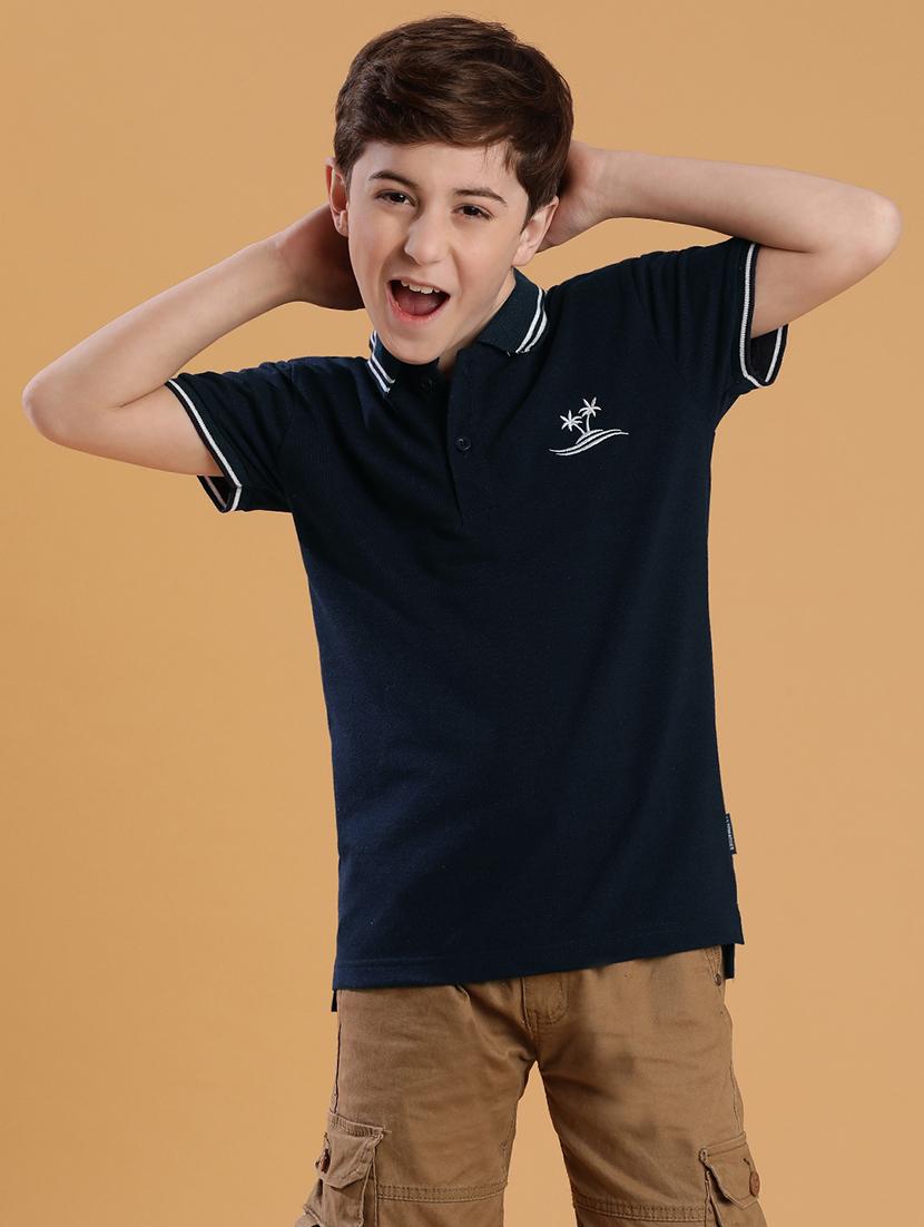 boys short sleeve polo t-shirt
