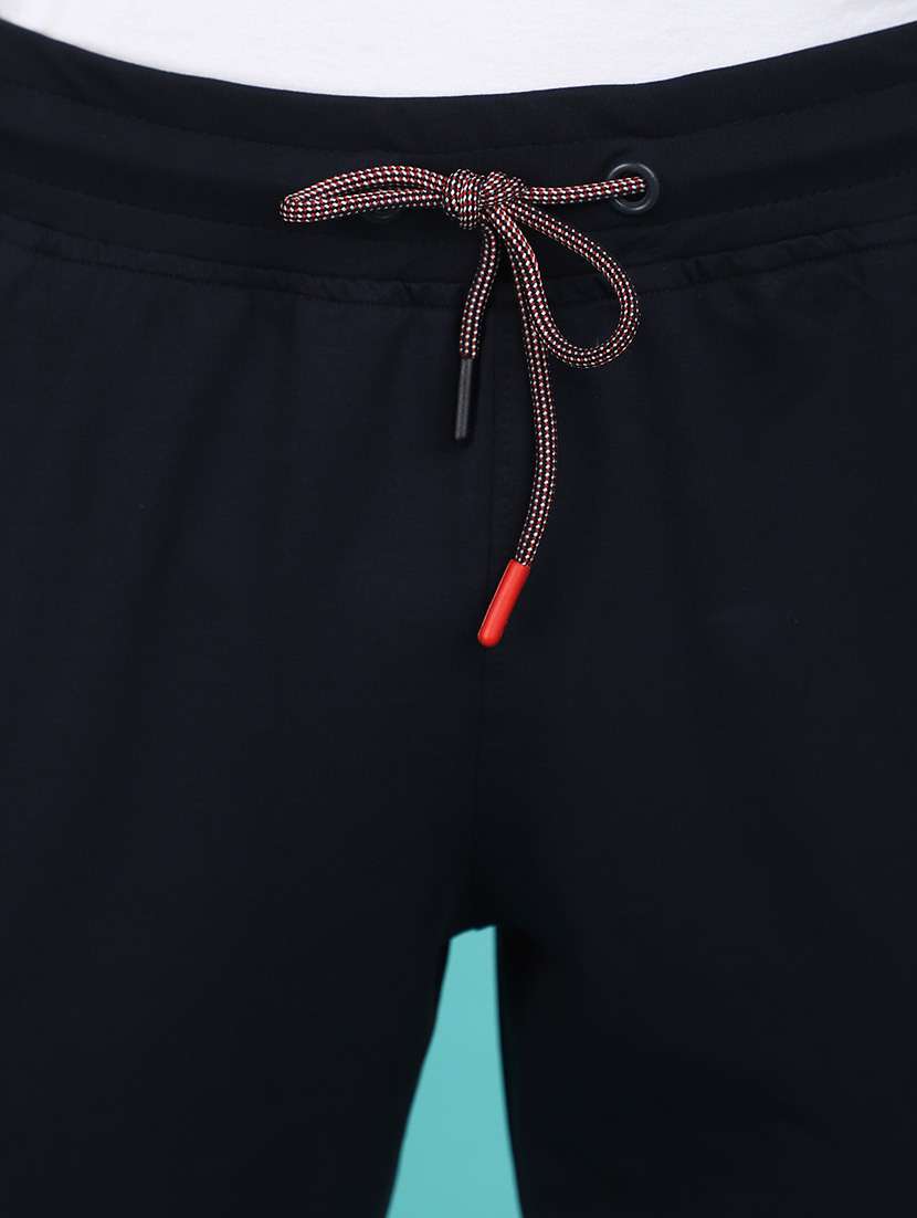 navy blue cotton full length track pant - 21035521 -  Standard Image - 4