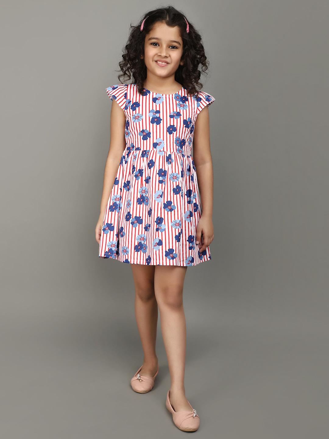 off white cotton frock - 21043546 - Standard Image - 6