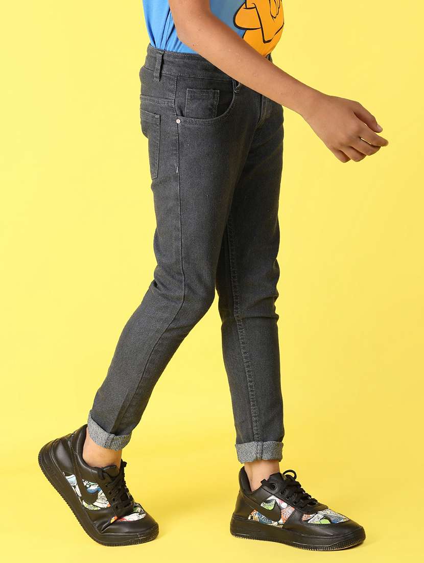 boys mid rise denim jeans - 21043828 -  Standard Image - 1