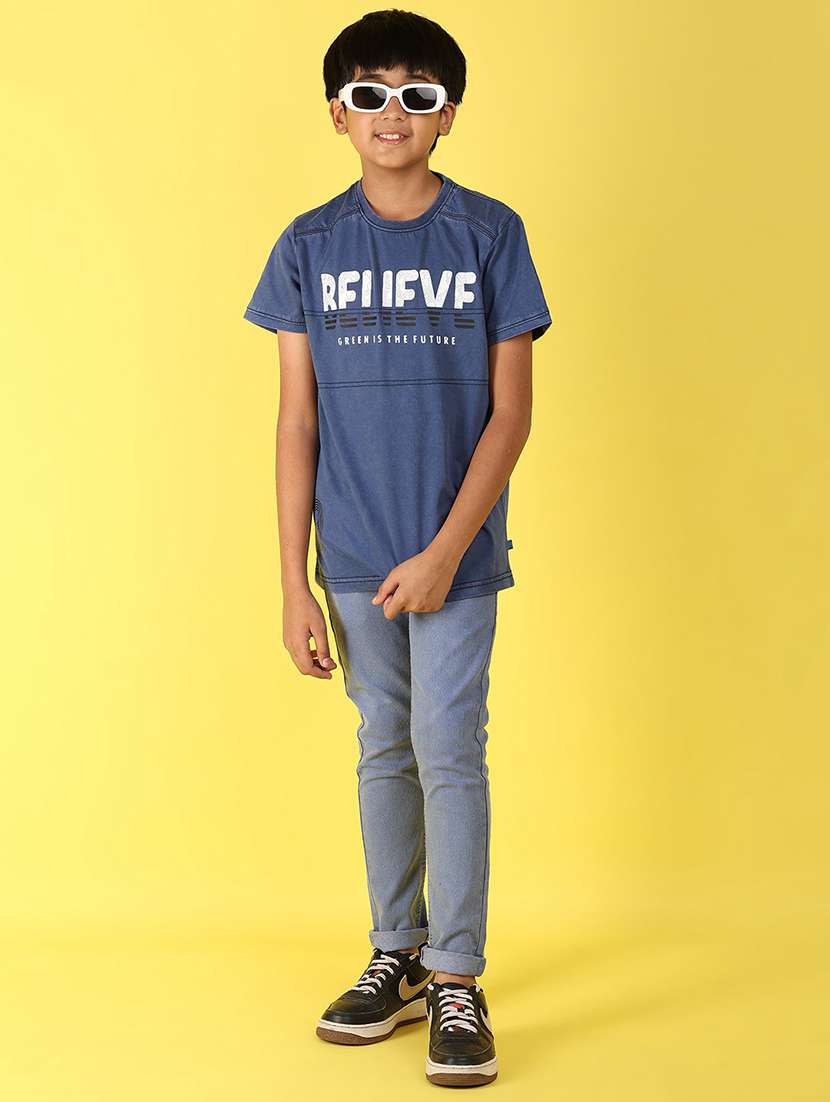 boys mid rise denim jeans - 21043829 -  Standard Image - 4