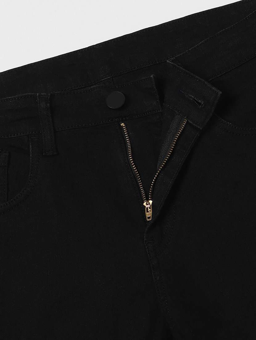 men mid rise plain jeans - 21043855 - Standard Image - 4