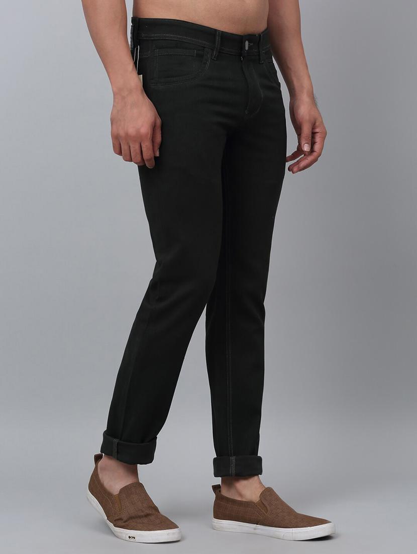 men mid rise plain jeans - 21043871 - Standard Image - 1