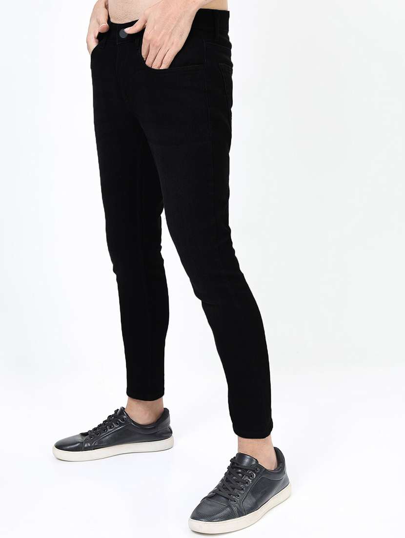 men mid rise plain jeans - 21043874 -  Standard Image - 1