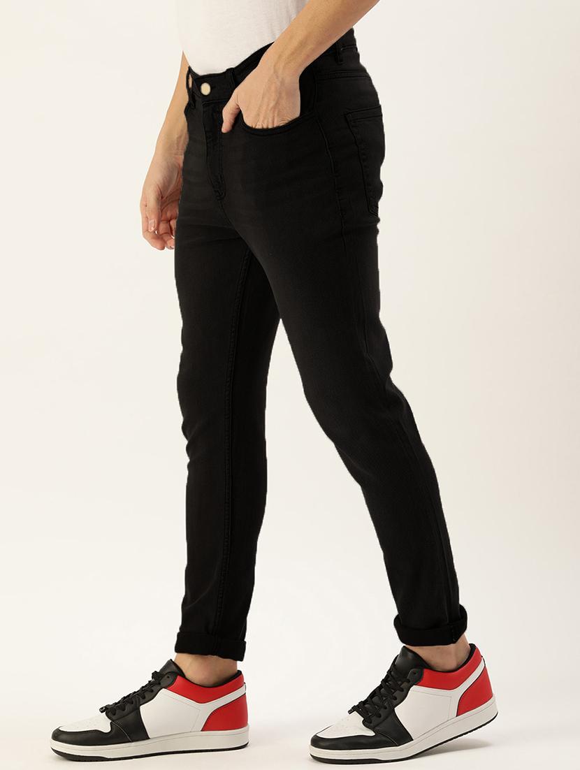 men mid rise plain jeans - 21043881 - Standard Image - 1