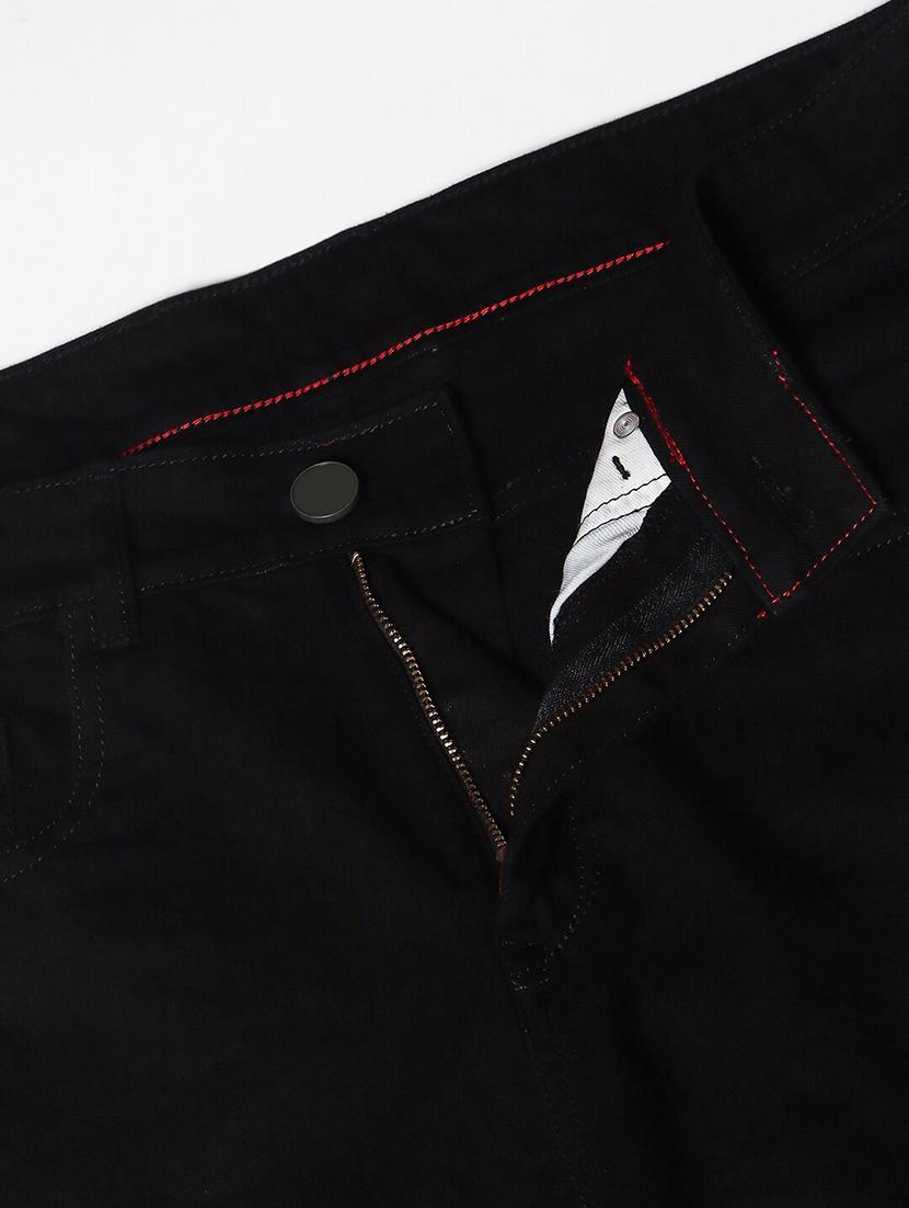 men mid rise plain jeans - 21043894 - Standard Image - 4