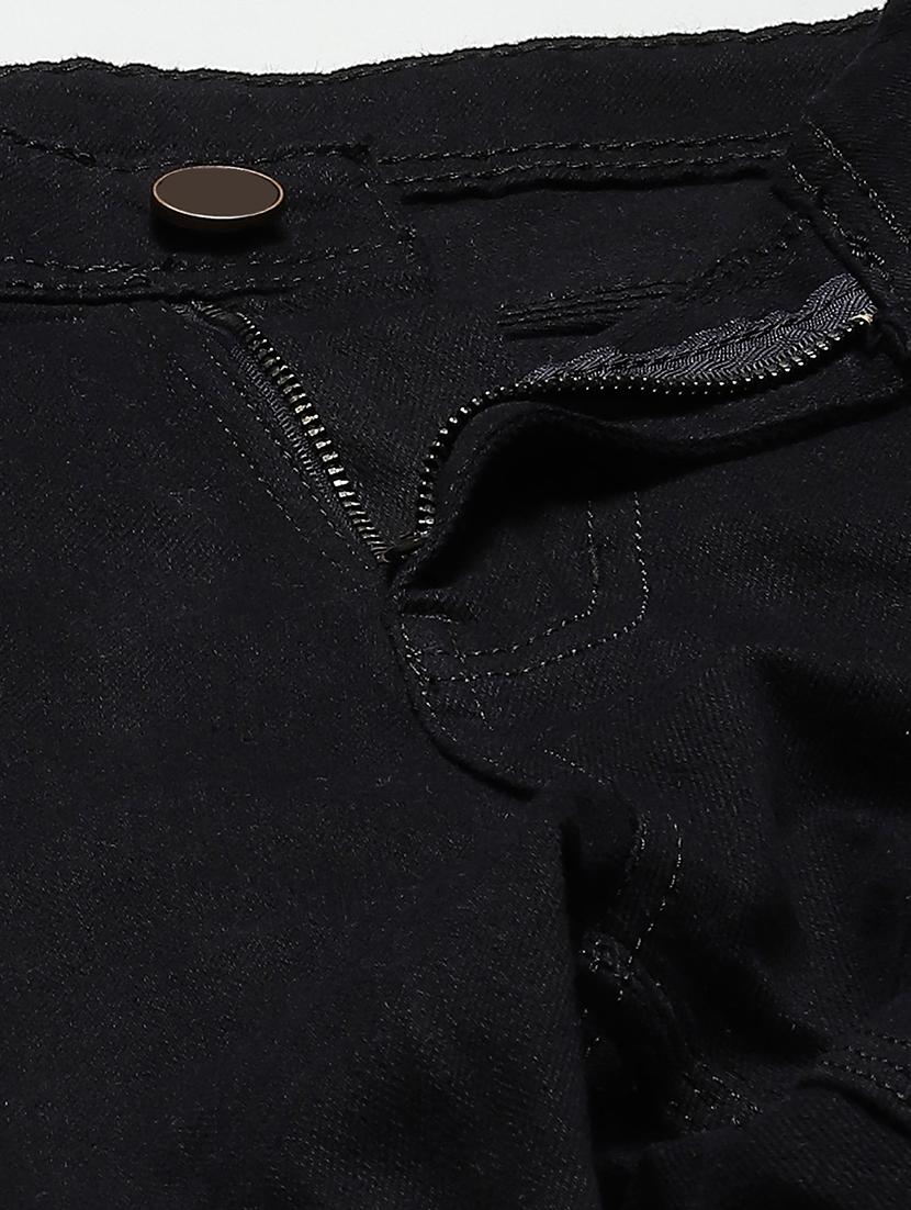 men mid rise plain jeans - 21043895 - Standard Image - 4