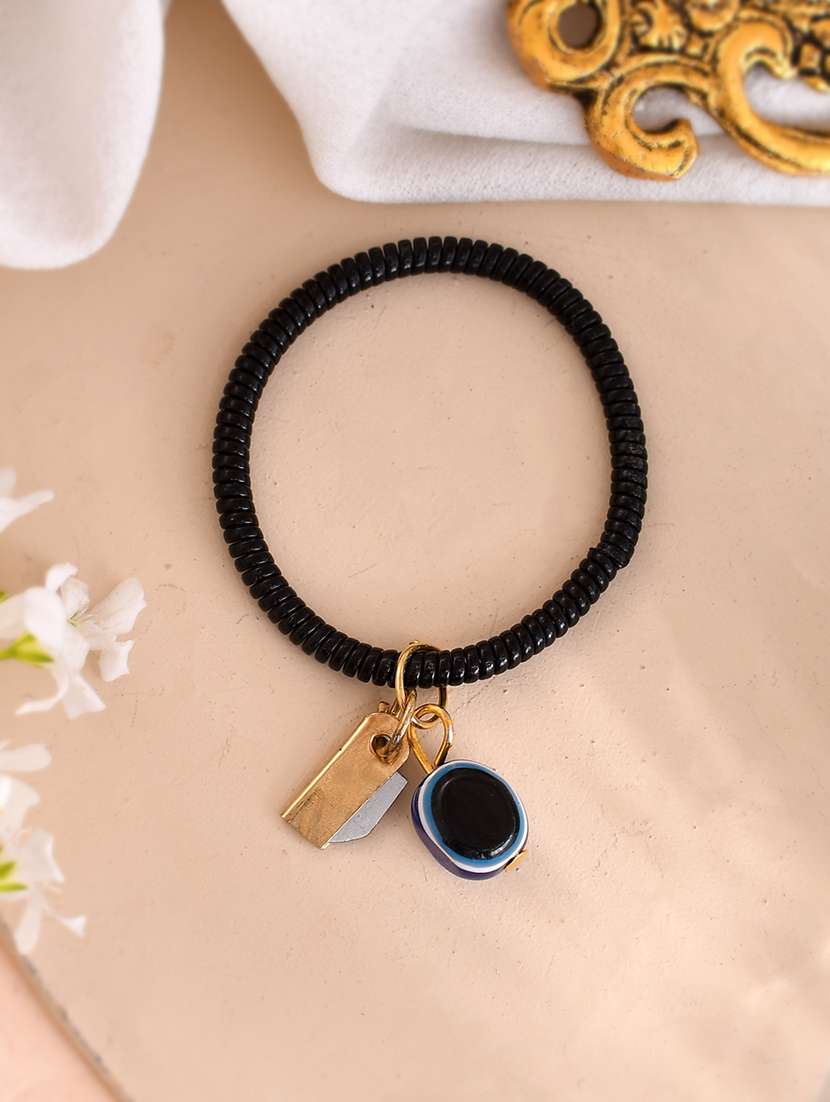 black stainless steel cuffs bracelet