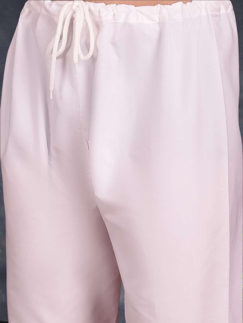 men sequin embroidered kurta pant set - 21048090 -  Standard Image - 4