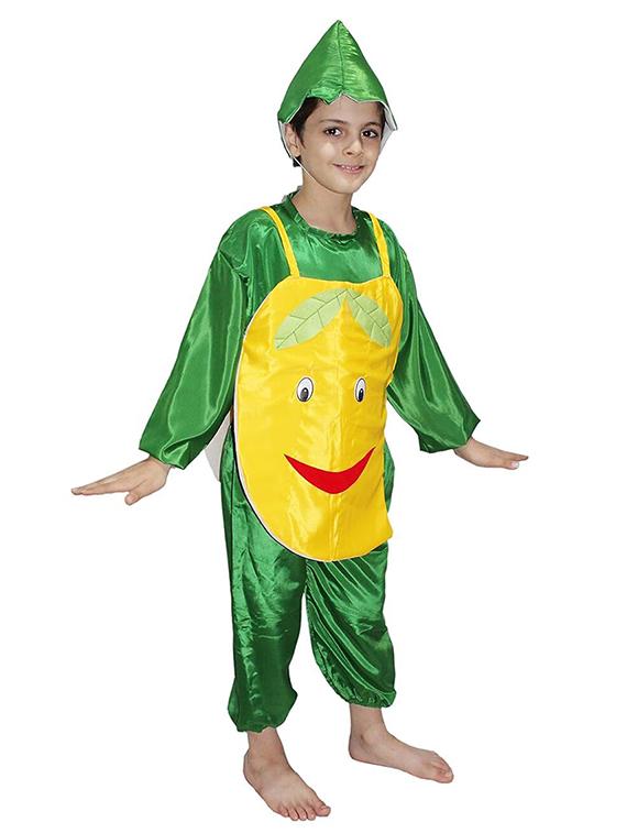 yellow polyester mango costume - 21048767 - Standard Image - 1