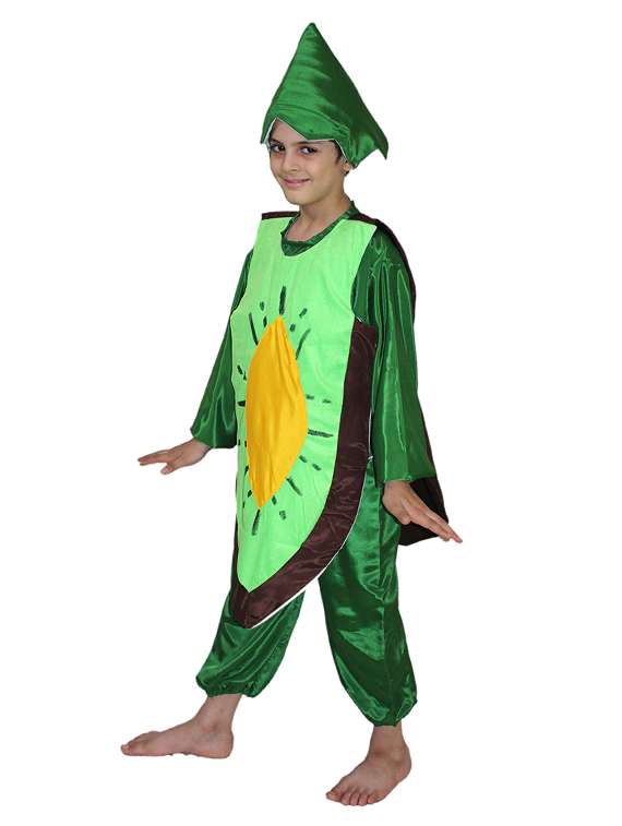 green polyester costume - 21048849 -  Standard Image - 1