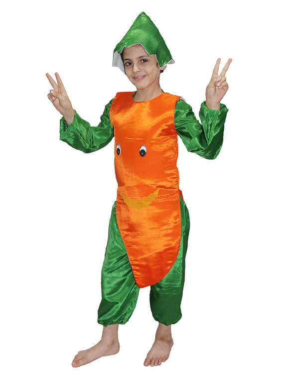 orange polyester costume - 21048852 - Standard Image - 1