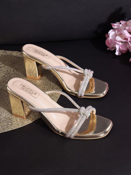 women slip on block heel sandal - 21049991 -  Standard Image - 0