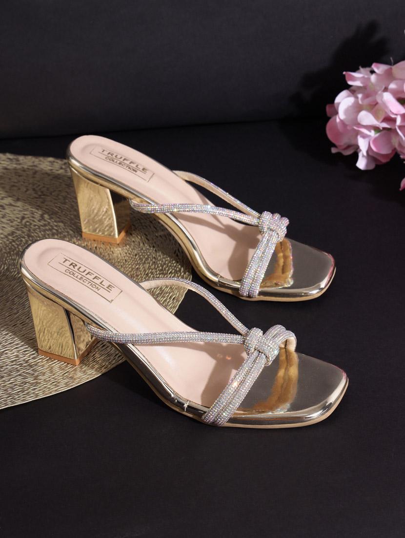 women slip on block heel sandal - 21049991 -  Zoom Image - 0