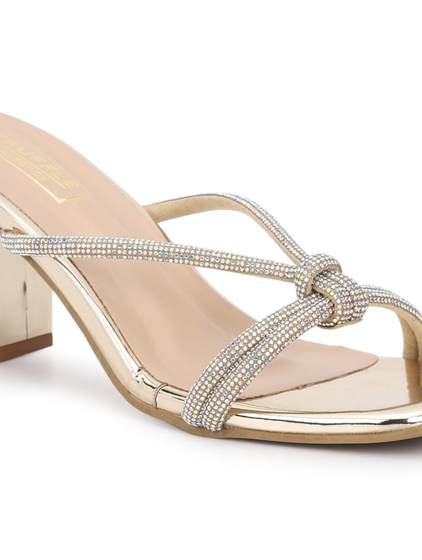 women slip on block heel sandal - 21049991 - Standard Image - 4
