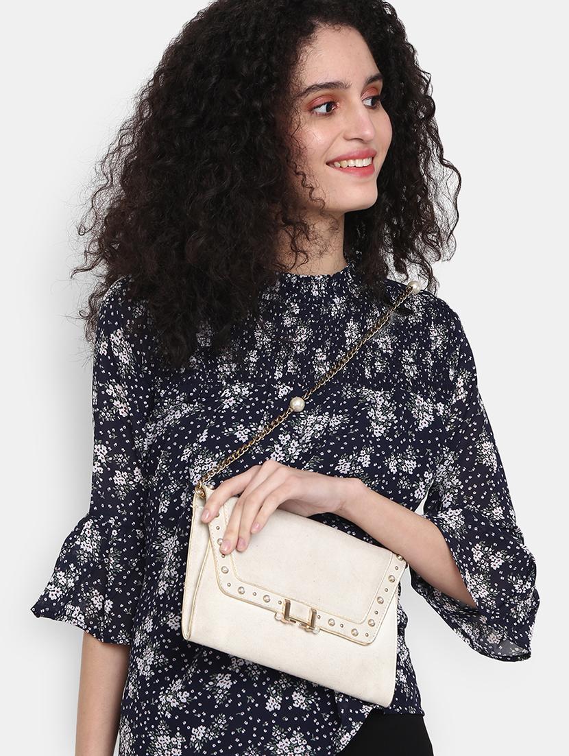 navy blue printed cotton regular top - 21051019 - Standard Image - 4