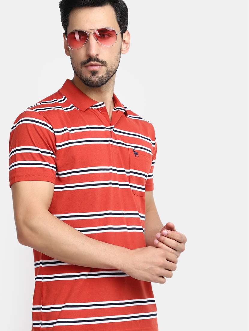 rust poly cotton tshirt - 21051095 -  Standard Image - 1