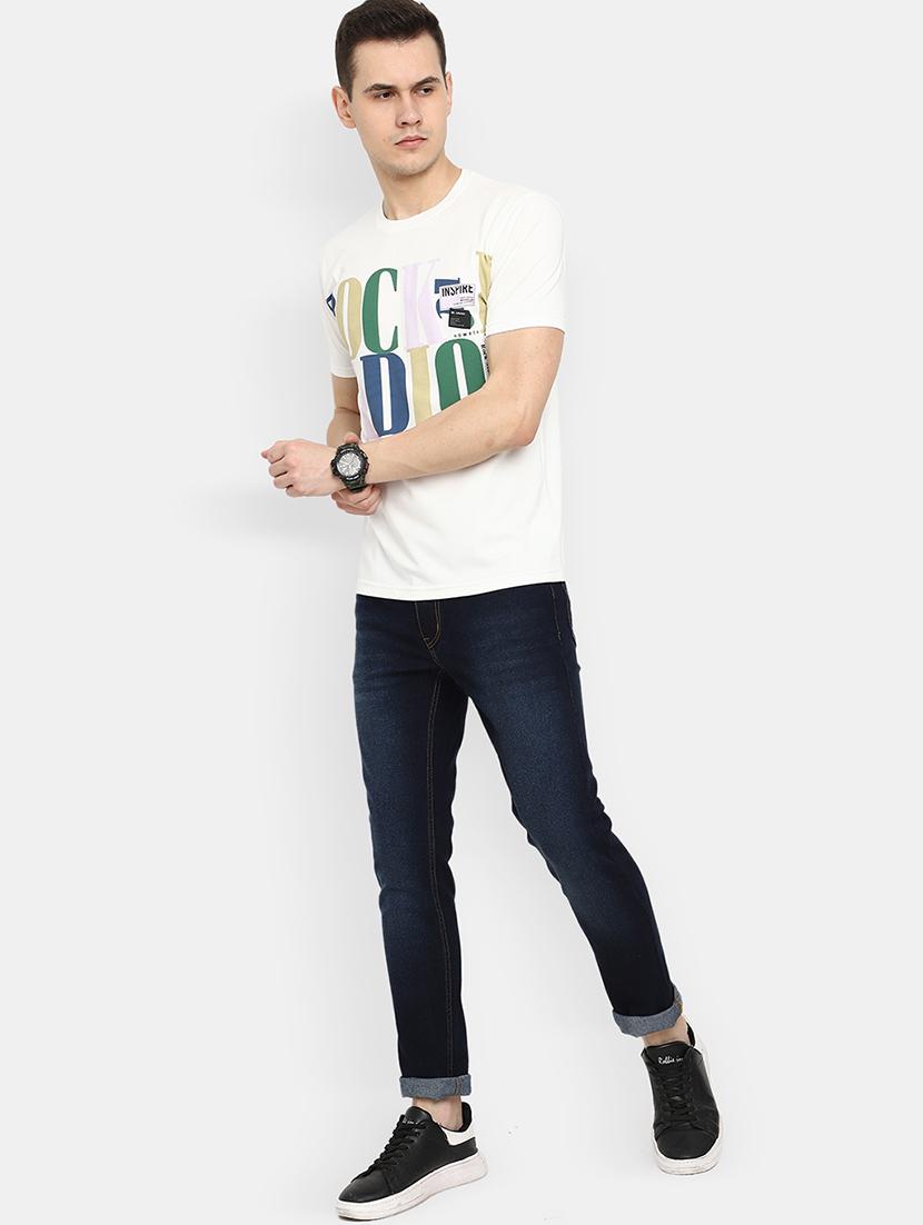 off white fancy fabric tshirt - 21051484 - Standard Image - 4