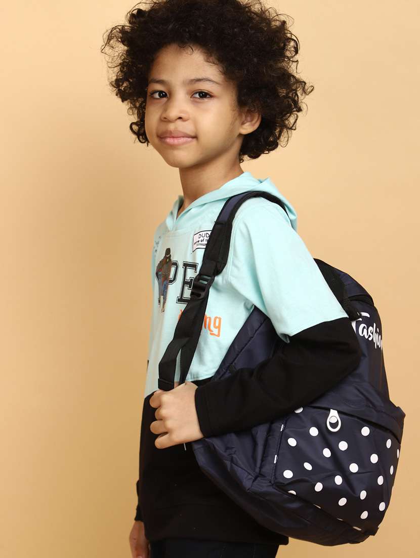 boys color block hooded cotton t-shirt - 21051515 -  Standard Image - 1