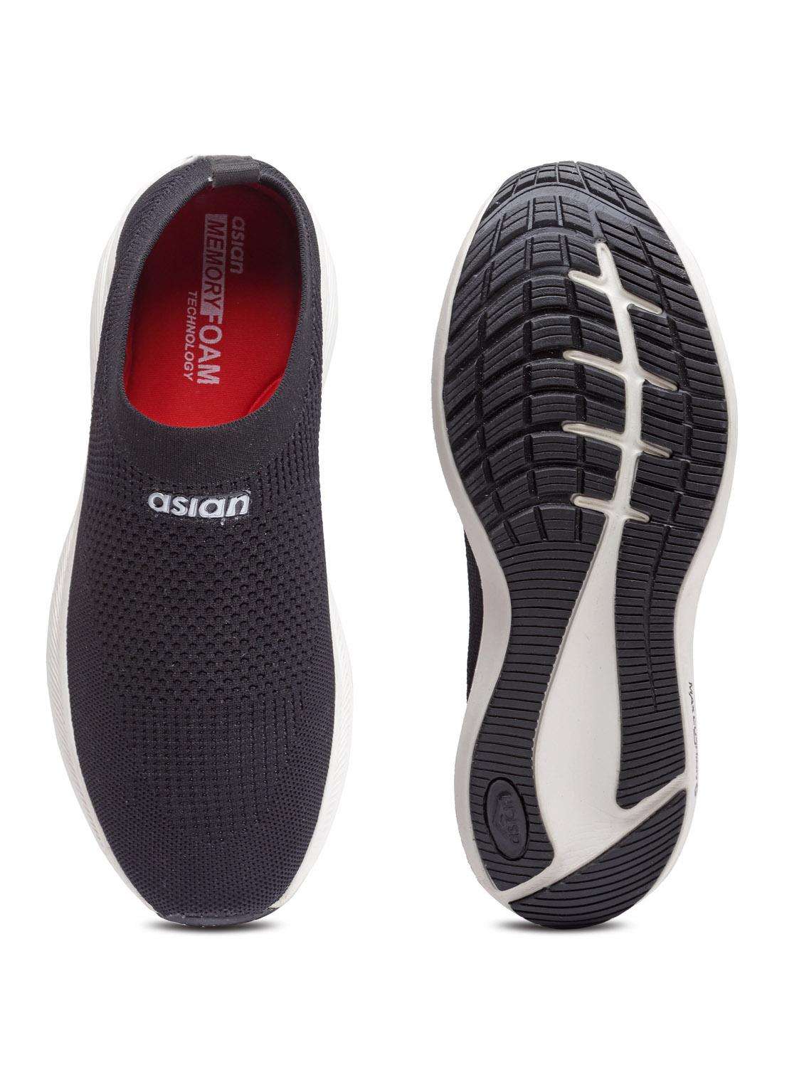 men slip on running sport shoes - 21053417 - Standard Image - 4