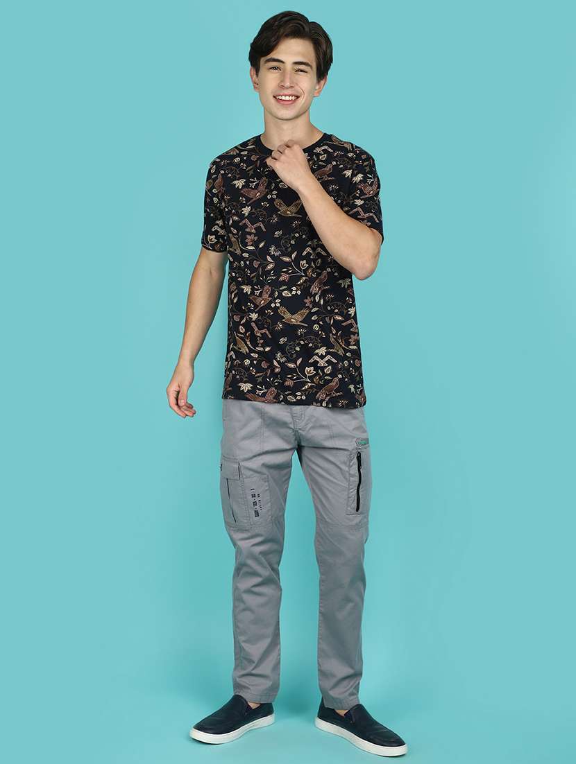 men solid mid rise cagro - 21053532 -  Standard Image - 4