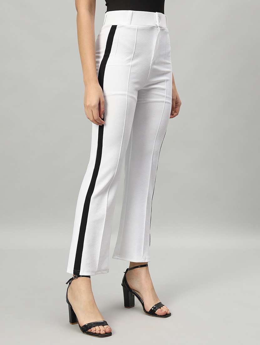 women solid color bootcut trouser - 21054473 -  Standard Image - 1