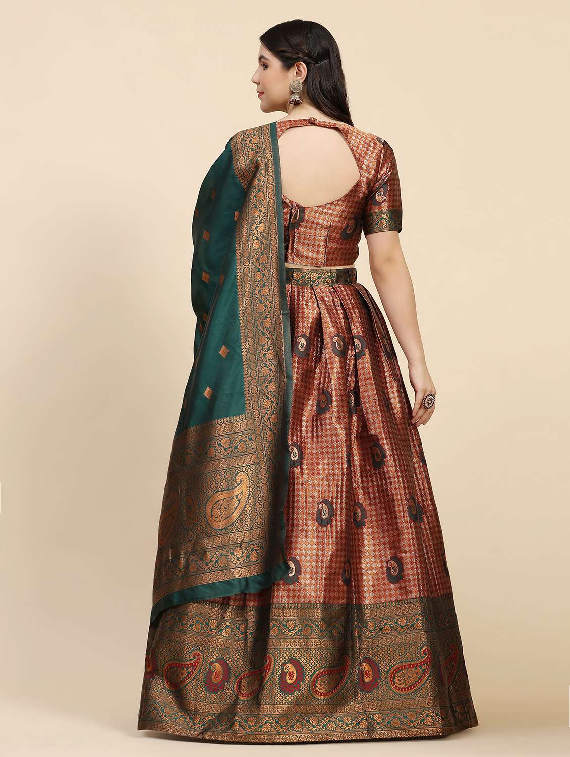 women self design unstitched lehenga - 21054696 - Standard Image - 4