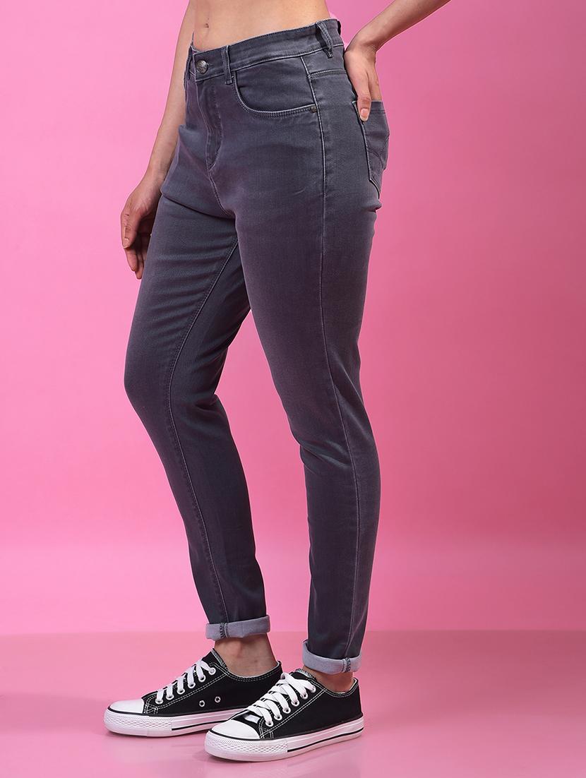 hight rise plain jeans - 21054889 - Standard Image - 1
