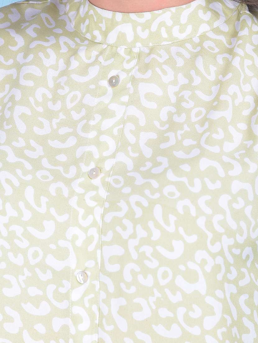 women green printed casual top - 21054976 - Standard Image - 4