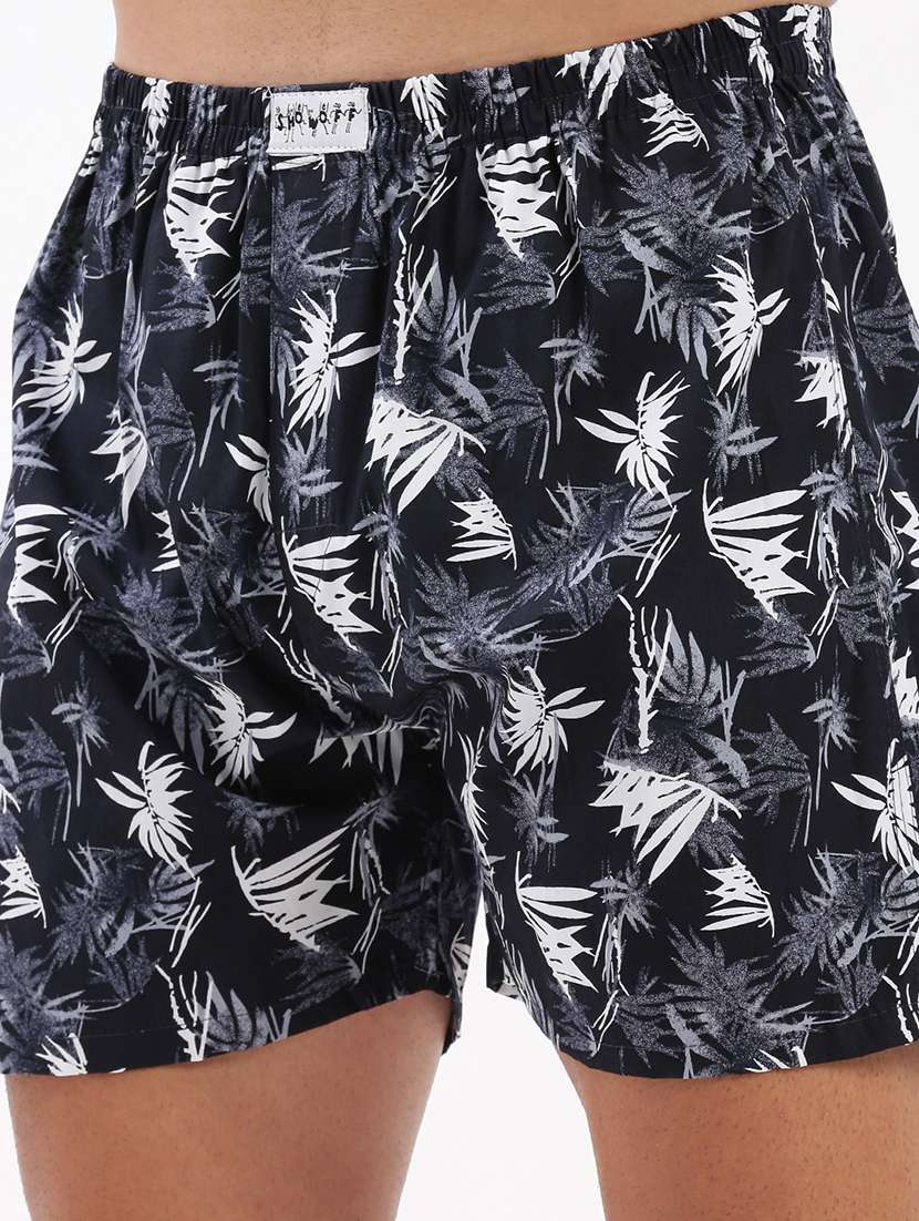 men mid rise printed boxer - 21056140 -  Standard Image - 4
