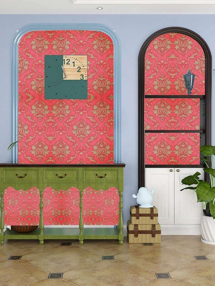 winner (45x500 cm) red wallpaper self adhesive-diy-vinyl sticker-water proof.roll length 5 meters. - 21057149 -  Standard Image - 1