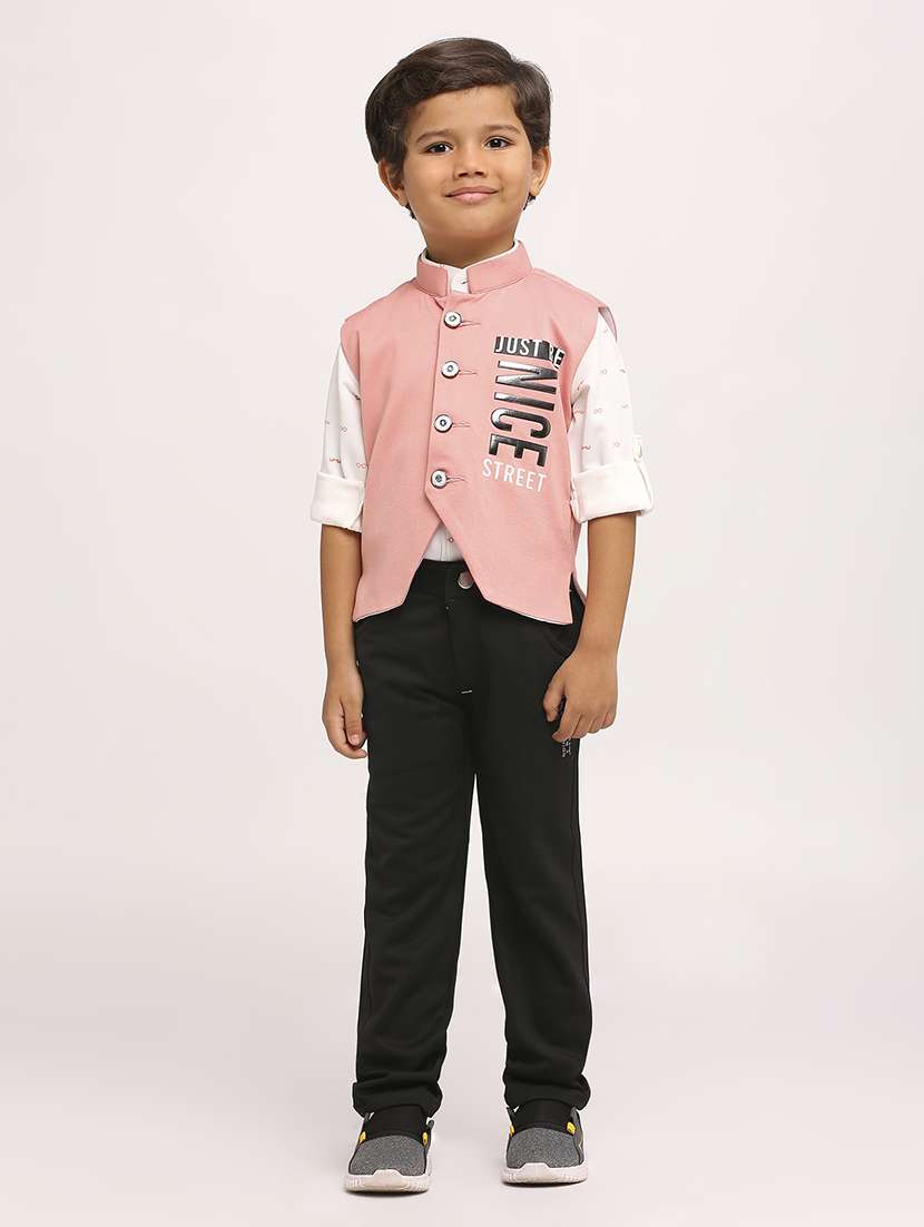 peach cotton lycra suit sets 