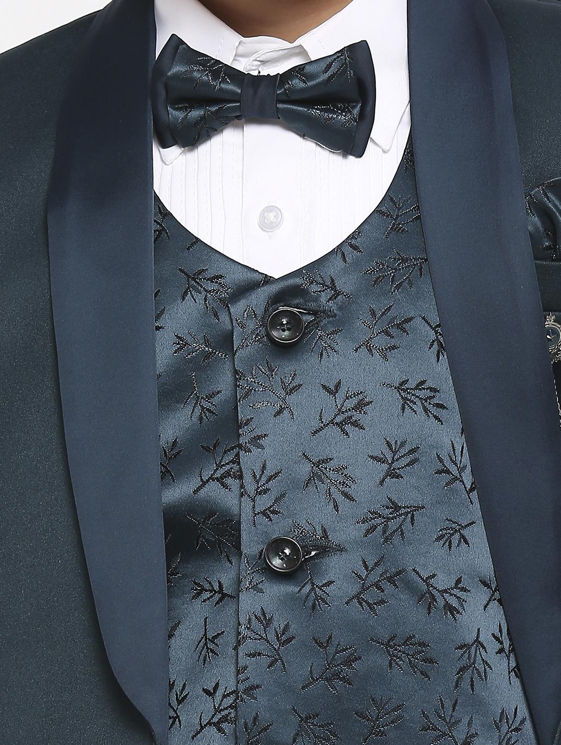 boys embroidered 5 piece suit set - 21057660 - Standard Image - 4