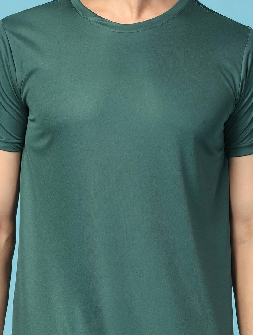 men short sleeve plain t-shirt - 21058937 - Standard Image - 4