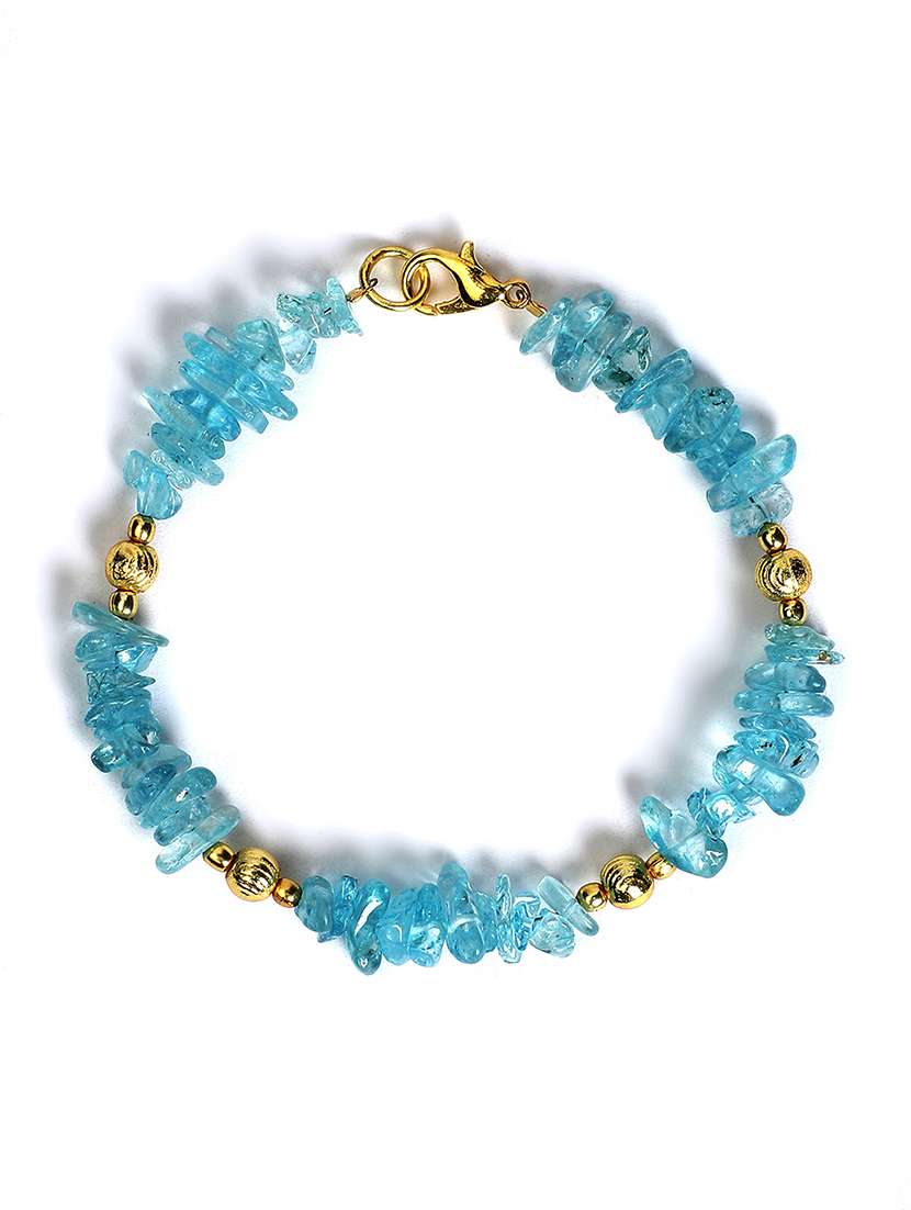 blue crystal links bracelet - 21059232 -  Standard Image - 1