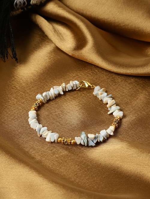 white crystal links bracelet - 21059235 -  Standard Image - 0