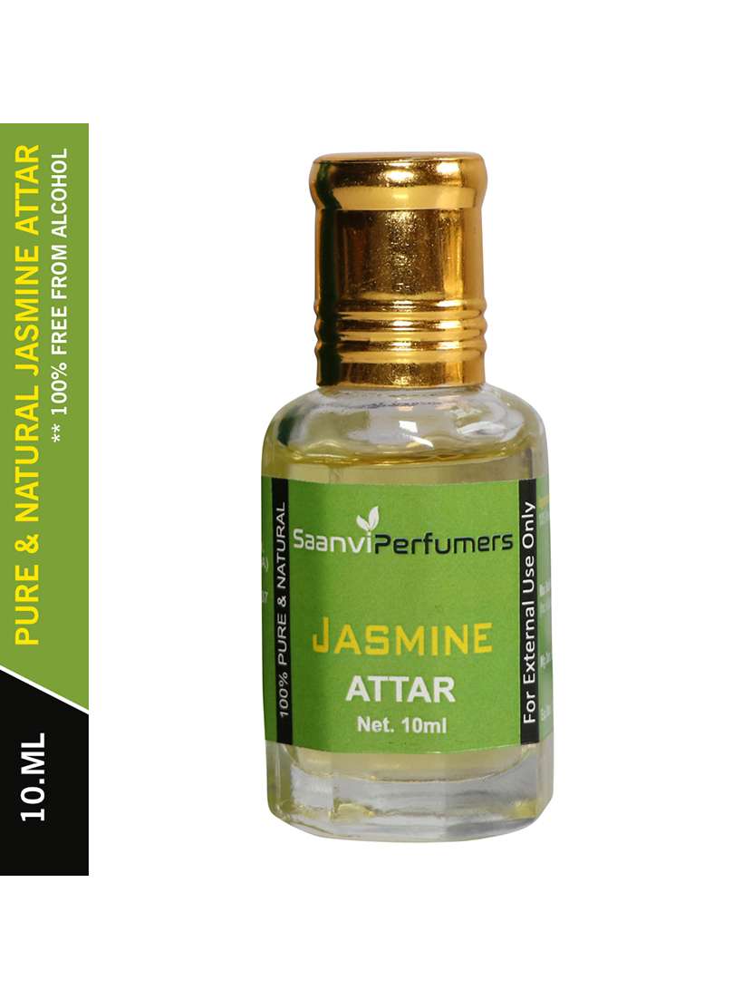 saanvi jasmine attar 0% alcohol with floral fragrance (10ml)  - 21059418 -  Zoom Image - 0