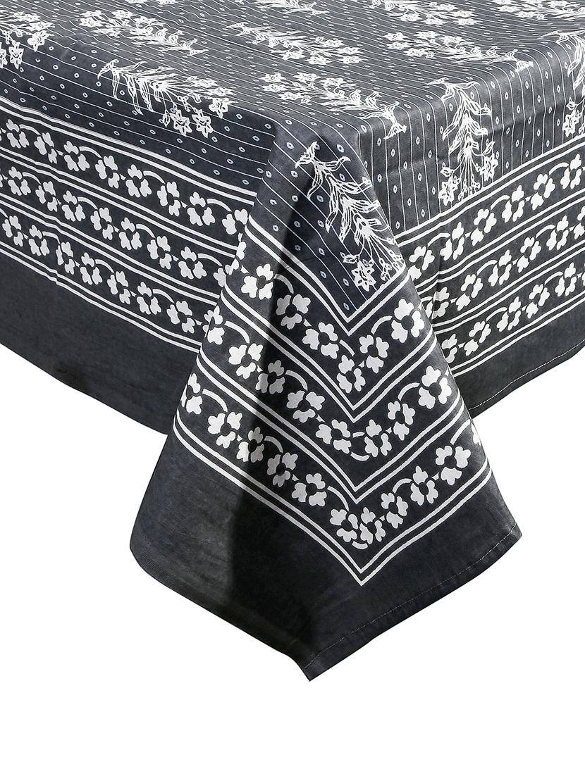 texstylers cotton 60 x 90 inches rectangular 6 seater dining table cloth - 21059421 - Standard Image - 1